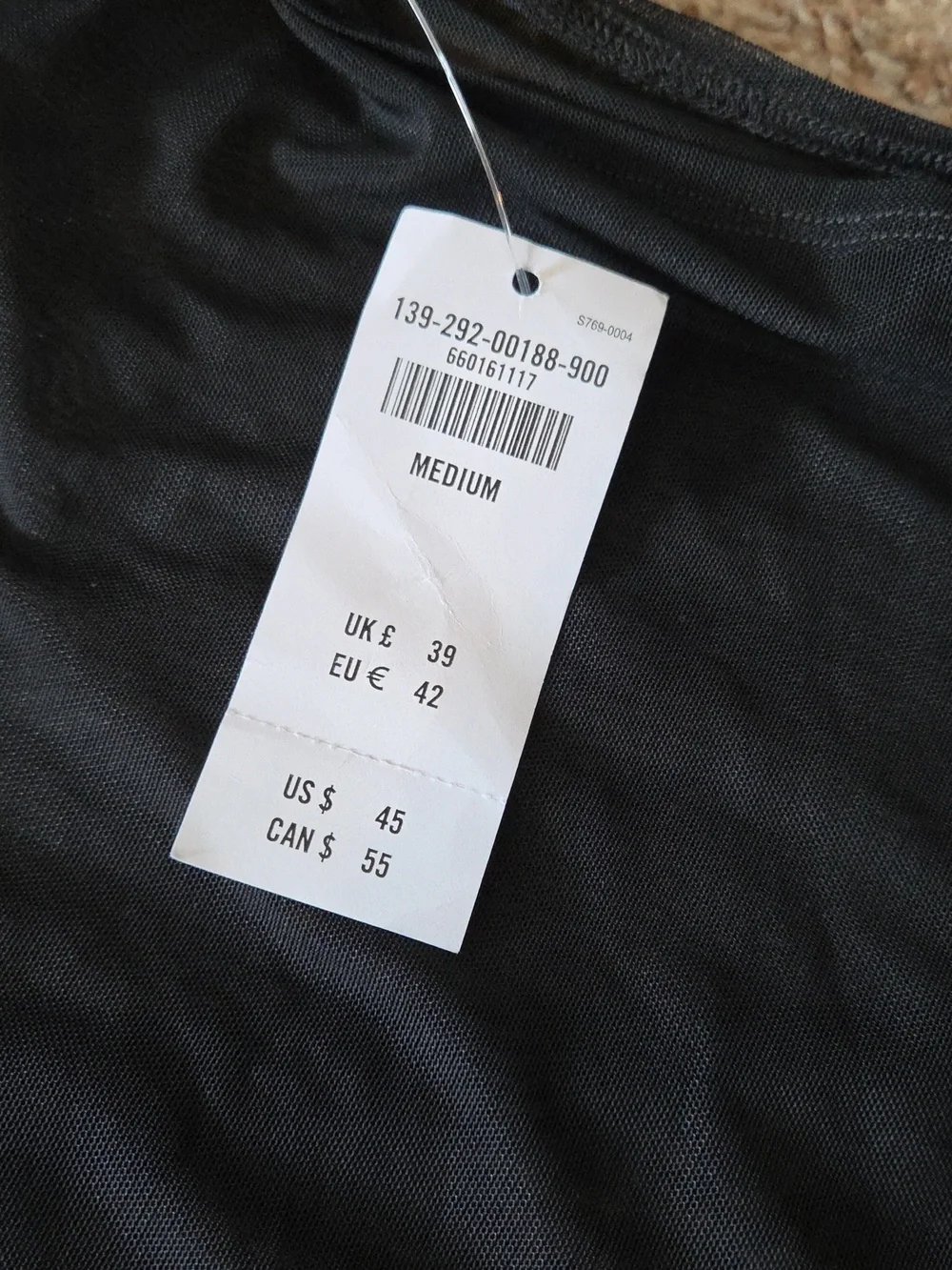 Abercrombie Draped Mesh Mockneck Bodysuit - Picture 3 of 6